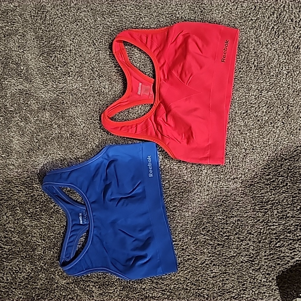 Womens reebok sports bras